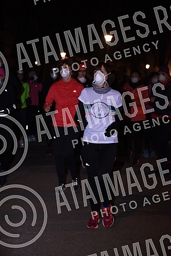 Public training SMOG JOG Belgrade: Running under the masks held organized by the Belgrade Racing Club and the site trcanje.rs.Odrzan javni trening  SMOG JOG Beograd: Trcanje pod maskama u organizaciji  Beogradskog trkackog kluba i sajta trcanje.rs.