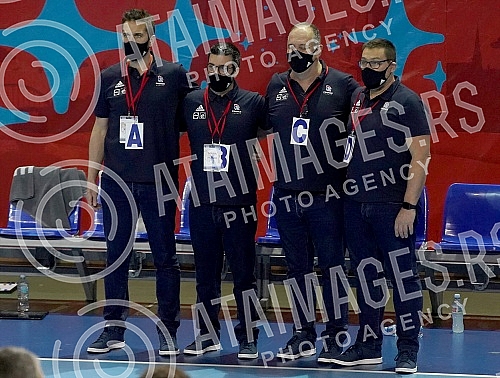 The first qualifying match for the Mens EHF EURO 2022 between Serbia and France.
Prva utakmica kvalifikacija za EHF Evropsko prvenstvo 2022 . izmedju Srbije i Francuske The first qualifying match for the Mens EHF EURO 2022 between Serbia and France.
Prva utakmica kvalifikacija za EHF Evropsko prvenstvo 2022 . izmedju Srbije i Francuske