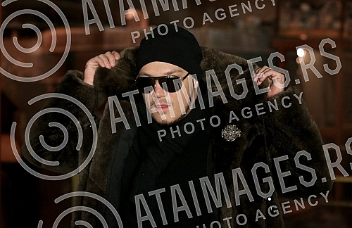 Nenad Sindjelic - Gastoz and Aleksandra Ristic - Alexandra Matrix make a video for the new song.Nenad Sindjelic - Gastoz i Aleksandra Ristic - Alexandra Matrix na snimanju spota za novu pesmu.