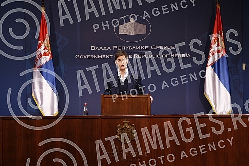 The Prime Minister of Serbia, Ana Brnabic, held an extraordinary press conference and expressed her gratitude to the citizens of Serbia who showed tolerance and understood the calls of the state, and said that she was proud that the day passed withou