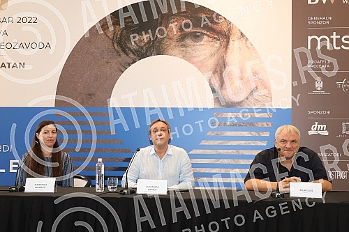 The press conference on the occasion of the fourth edition of the Opera on the Water, where the audience will be able to enjoy the outdoor musical and stage spectacle 
