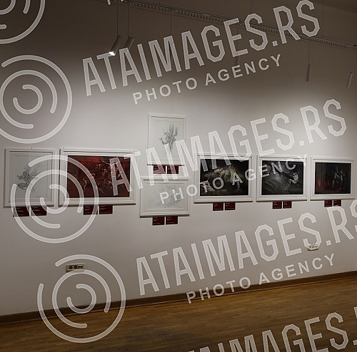 On the occasion of the 700th anniversary of Dante Alighieri's death, thanks to the Italian Embassy in Belgrade and the Italian Institute of Culture, the exhibition 