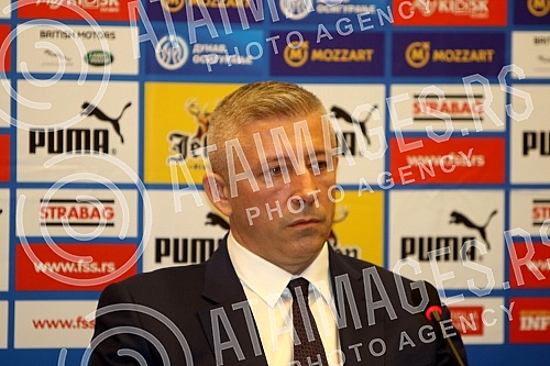 Promotion of the new head coach of the national team of Serbia Ljubisa Tumbakovic was held in the hotel 