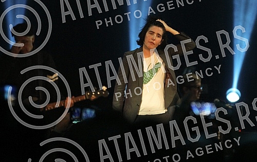 Concert of Scottish pop rock band from Glasgow - Texas held on Sports hall 