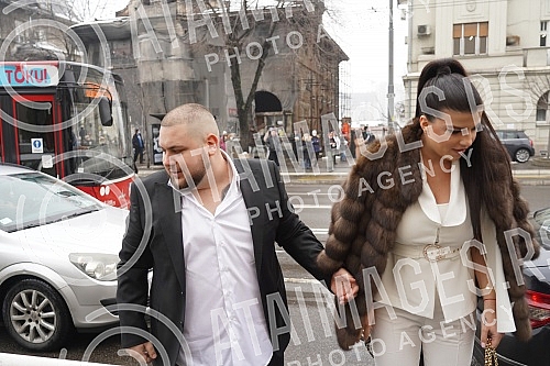 Municipal wedding of Marko Trajkovic, another singer Radisa Trajkovic Djanija.Opstinsko vencanje Marka Trajkovica, drugog sia pevaca Radise Trajkovica Djanija.