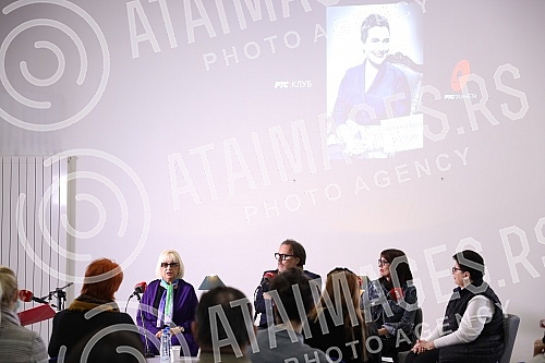 A conversation about the personality and fashion style of the first lady of Yugoslavia, Jovanka Broz, was held at the RTS club.Razgovor o licnosti i modnom stilu prve dame Jugoslavije Jovanki Broz odrzan je  u RTS klubu.