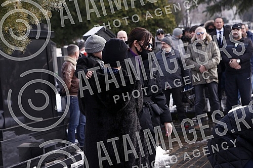 A memorial service on the occasion of the twenty-second anniversary of the death of Zeljko Raznatovic - Arkan was held at the New Cemetery.Pomen povodom dvadeset druge godisnjice od smrti Zeljka Raznatovica - Arkana odrzan je na Novom groblju.