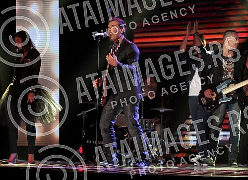 The finals of the first season of the music competition X Factor Adria  were held in Kombank Arena (Belgrade Arena).Finale prve sezone muzickog takmicenja X Factor Adria odrzano je u Kombank areni (Beogradska arena)..