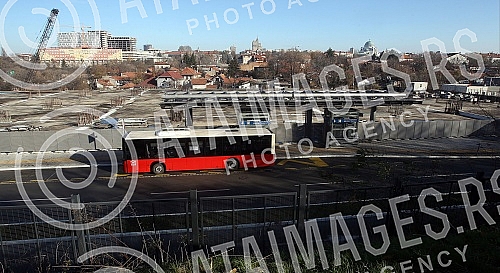 Minister of construction, transport and infrastructure Tomislav Momirovic visited the construction site of the railway station Minister of construction, transport and infrastructure Tomislav Momirovic visited the construction site of the railway station