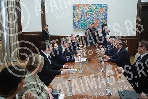 The President of the Republic of Serbia, Aleksandar Vucic, met with the Minister of Foreign Affairs of the Republic of Turkey, Mevlut Cavusoglu.Predsednik Republike Srbije Aleksandar Vucic sastao se sa ministrom spoljnih poslova Republike Turske Mev