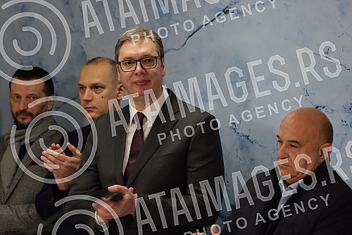 The President of the Republic of Serbia, Aleksandar Vucic, attended the opening of the new Clinical Center of Serbia after the completion of the first phase of works.Predsednik Republike Srbije Aleksandar Vucic prisustvovao je otvaranju novog Klini