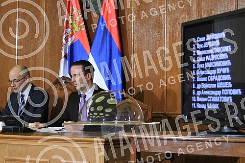 The draw was held which specifies the number of the candidates for election to the President of the Republic of Serbia.Odrzan zreb kojim se utvrdjuje redni broj kandidata na izborima za predsednika Republike Srbije.