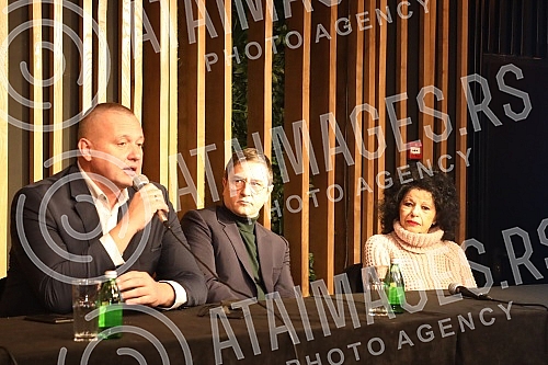 A press conference on the occasion of the announcement of the return of the Belgrade Spring Festival of Pop and Pop Music to the Kombank Hall was held at the Jazz Canteen Club Lisbon.Konferencija za medije povodom najave povratka Festivala zabavne