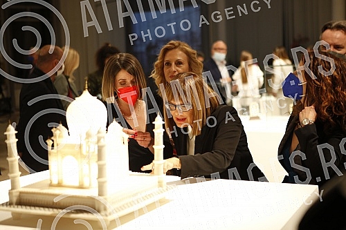 The Deputy Prime Minister of the Republic of Serbia and Minister of Culture and Information Maja Gojkovic opened the exhibition The Deputy Prime Minister of the Republic of Serbia and Minister of Culture and Information Maja Gojkovic opened the exhibition
