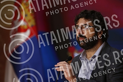 In the House of the National Assembly, a press conference of the Green Left Club - We are not drowning Belgrade was held on the problems of the local village of Podgradina near Kosjerica with the construction of a quarry.U Domu Narodne skupstine od