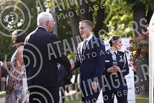 US Ambassador to Serbia Christopher Hill hosted a reception to celebrate the national holiday of the United States, Independence Day.Ambasador SAD u Srbiji Kristofer Hil priredio je prijem povodom proslave nacionalnog praznika Sjedinjenih Americkih