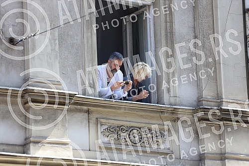 As a gift to the citizens, on the occasion of the Serbian Army Day, the Representative Orchestra of the Guard and the Art Ensemble of the Ministry of Defense 