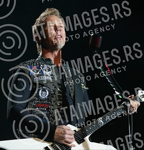 Concert of American heavy metal band - Metallica held in Usce.Koncert americkog hevi metal benda - Metalika (Metallica) odrzan na Uscu.