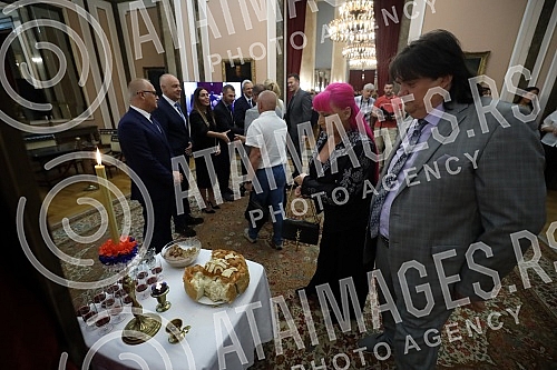 Reception in the City Assembly on the occasion of the city's celebration - Savior's Day.Prijem u Skupstini grada povodom gradske slave - Spasovdana.