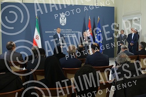 Ivica Dacic met with the Minister of Foreign Affairs of Iran Hossein Amir Abdollahian.Ivica Dacic sastao se sa ministrom inostranih poslova Irana Hoseinom Amir Abdolahijanom. 