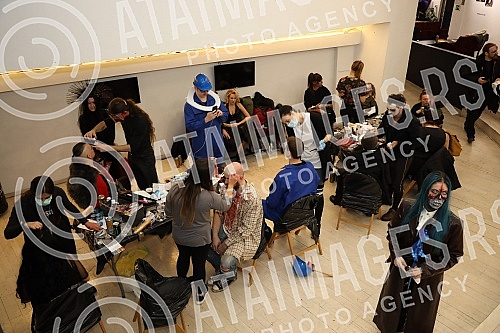 8. Belgrade Zombie Walk is an event organized as part of the 15th Festival of Serbian Fiction Film (October 29 - October 31, 2021), which takes place in the Hall of the Cultural Center.8. Beogradski zombie walk je manifestacija koja je organizovana