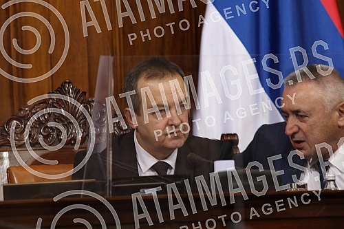 A session of the Eighth Special Session of the National Assembly in the Twelfth Convocation was held to discuss proposals for an act to change the Constitution, the Constitutional Law for the Implementation of the Act on Amendments to the Constitutio