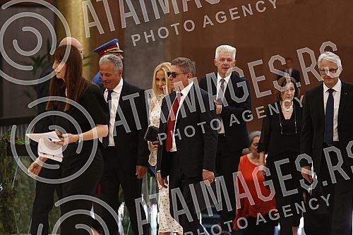 The President of the Republic of Serbia, Aleksandar Vucic, presented Vidovdan decorations to deserving individuals and institutions, after which a formal reception was organized on the occasion of Vidovdan and the inauguration of the President of the