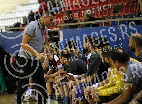 The Serbian Cup - Region Belgrade match between RK Oblici and MRK Crvena zvezda Grundfos.Utakmica Kupa Srbije - Region Beograd izmedju RK Oblici i MRK Crvena zvezda Grundfos.
