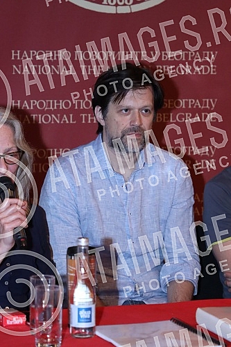 A press conference was held at the National Theater on the occasion of the announcement of the premiere of Leo Tolstoy's play 