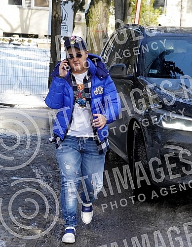 Shooting of Zvezda Granda held in Grand TV.Snimanje emisije Zvezde granda u tv studiju Grand televizije