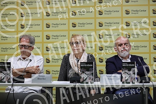 After the first promotion of the second edition of Rade Radovanovic's novel After the first promotion of the second edition of Rade Radovanovic's novel