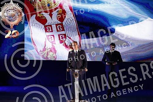 The ceremony marking the 20th year since the establishment of the Security and Information Agency (BIA) and the 123rd year since the establishment of the Department for Confidential Police Affairs was held in the ceremonial hall of the BIA.
Svecanos The ceremony marking the 20th year since the establishment of the Security and Information Agency (BIA) and the 123rd year since the establishment of the Department for Confidential Police Affairs was held in the ceremonial hall of the BIA.
Svecanos