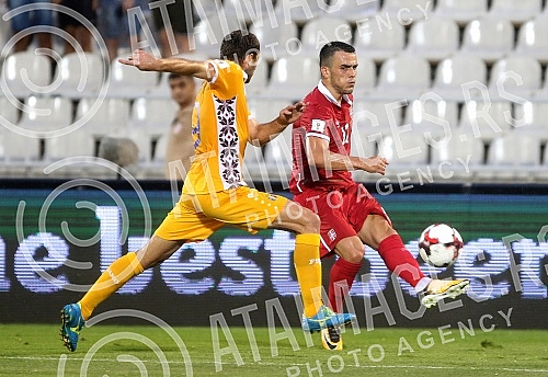 The match between the national teams of Serbia and Moldova within the qualifications for the World Cup in Russia 2018.
Utakmica izmedju reprezentacija Srbije i Moldavije u okviru kvalifikacija za Svetsko prvenstvo u Rusiji 2018.
The match between the national teams of Serbia and Moldova within the qualifications for the World Cup in Russia 2018.
Utakmica izmedju reprezentacija Srbije i Moldavije u okviru kvalifikacija za Svetsko prvenstvo u Rusiji 2018.