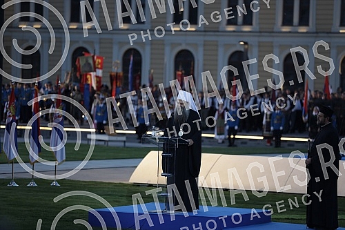The central manifestation on the occasion of the Day of Serbian Unity, Freedom and the National Flag is being held on Savka Square near the monument to Stefan Nemanja.
Centralna manifestacija povodom Dana srpskog jedinstva, slobode i nacionalne zas The central manifestation on the occasion of the Day of Serbian Unity, Freedom and the National Flag is being held on Savka Square near the monument to Stefan Nemanja.
Centralna manifestacija povodom Dana srpskog jedinstva, slobode i nacionalne zas