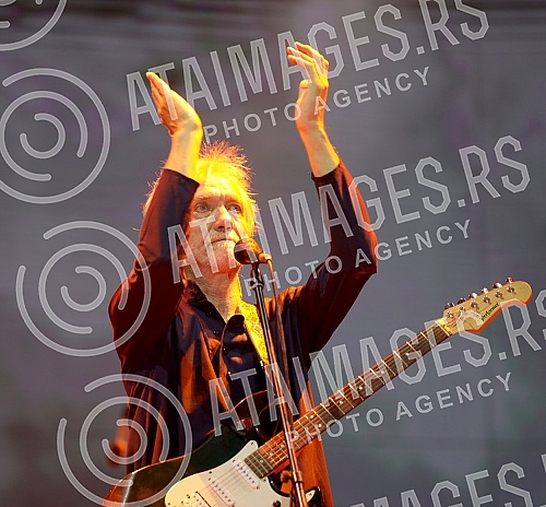 Performance of Rundek and the Team of the fourth, last day of the Exit Festival 2021 on the Main StageNastup Rundeka i Ekipe cetvrtog, poslednjeg dana Exit festivala 2021. na bini Main stage