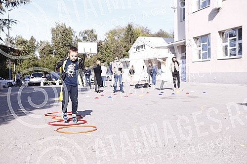 In Dragojlo Dudic Elementary School, the beginning of the new campaign cycle of the Association for School Sports 