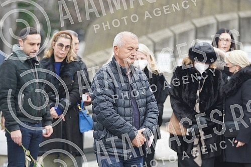 A memorial service on the occasion of the 40th day since the death of Milutin Mrkonjic was held at the New Cemetery.Pomen povodom 40 dana od smrti Milutina Mrkonjica odrzan je na Novom groblju.