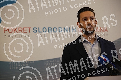 A press conference was held in the premises of the Movement of Free Citizens, by the President of PSG Pavle Grbovic, on allegations of parallel intelligence structures in the company Elektroprivreda Srbije.U prostorijama Pokreta slobodnih gradjana 