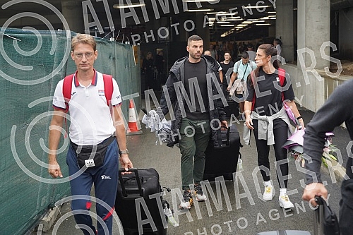 European long jump champion Ivana Vuleta arrived in Belgrade.Evropska sampionka u disciplini skok u dalj Ivana Vuleta stigla je u Beograd.