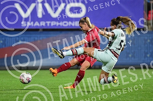 The women's A national team is playing a qualifying match for the 2023 World Cup against Portugal on field number 1 of the FSS Sports Center in Stara Pazova.
Zenska A reprezentacije igra mec kvalifikacija za Svetsko prvenstvo 2023 protiv Portugalije The women's A national team is playing a qualifying match for the 2023 World Cup against Portugal on field number 1 of the FSS Sports Center in Stara Pazova.
Zenska A reprezentacije igra mec kvalifikacija za Svetsko prvenstvo 2023 protiv Portugalije