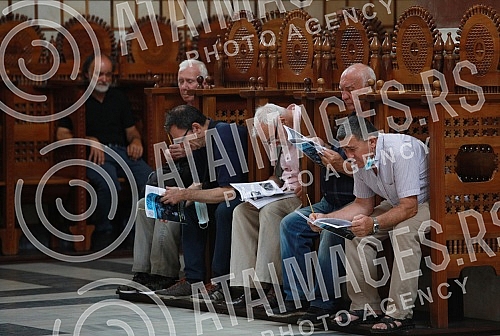 A memorial service was held in the Church of St. Mark, organized by the families of the missing and killed 