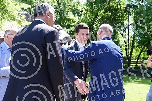 Unveiling of the memorial bust of Hugo Bulija in the SC of the Football Association of Belgrade on Ada Ciganlija.Otkrivanje spomen biste Hugu Buliju u SC Fudbalskog saveza Beograda na Adi Ciganliji.