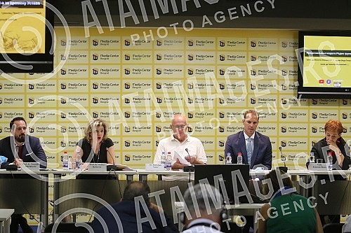 Press conference of the Association of Citizens Center for Judicial Research with the topic 