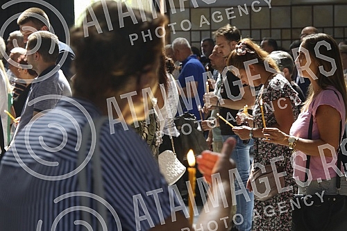 Associations Zavicaj and Coordination organized a memorial service in the Church of St. Mark in Belgrade to all victims of the Croatian action Storm, when around 250,000 Serbs were expelled from Croatia.Udruzenja Zavicaj i Koordinacija organizovali