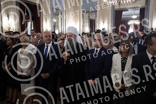 Reception in the City Assembly on the occasion of the city's celebration - Savior's Day.Prijem u Skupstini grada povodom gradske slave - Spasovdana.
