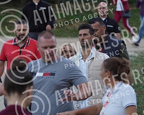 Ceremonial opening of the tennis complex in the Ravne 2 Archaeological and Tourist Park in Visoko.Svecano otvaranje teniskog kompleksa u Arheolosko-turistickom parku Ravne 2 u Visokom.
