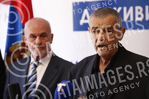 Serbian NADA Coalition consisting of POKS Vojislav Mihailovic, New DSS, Movement No Back, Behind Serbia and 25 Citizens' Associations organized a press conference on Serbian NADA Coalition consisting of POKS Vojislav Mihailovic, New DSS, Movement No Back, Behind Serbia and 25 Citizens' Associations organized a press conference on