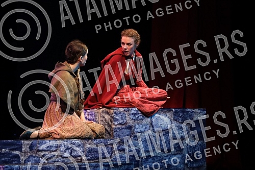 The premiere of the play 