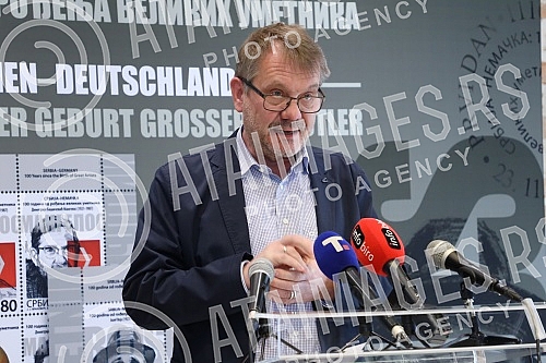 The Post of Serbia, in cooperation with the Goethe Institute and the Embassy of the Federal Republic of Germany, organized the promotion of commemorative postage stamps 