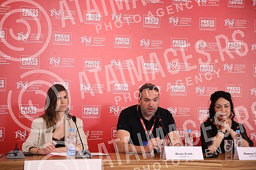 A press conference was held at the UNS Press Center on the occasion of the filming of the documentary 